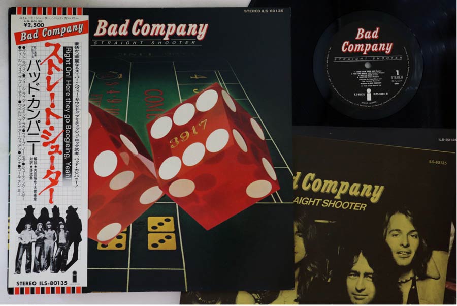 Bad Company - Straight Shooter - Japanese Vintage Vinyl - Indie Vinyl Den