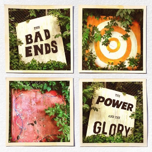 Bad Ends, The - The Power And The Glory - Transparent Orange AUTOGRAPHED Vinyl Record - Indie Vinyl Den