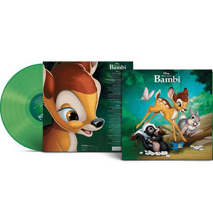 Bambi - 80th Anniversary- Light Green Color Vinyl Record LP - Indie Vinyl Den