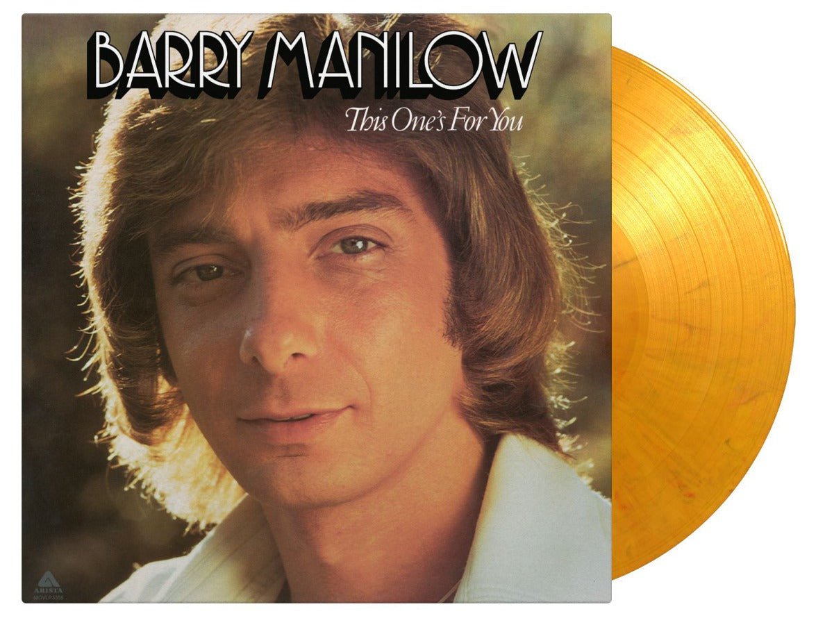 Barry Manilow - This One's For You - Orange & Black Marble Color VInyl Import 180g - Indie Vinyl Den