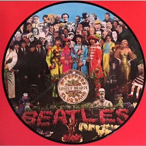 Beatles - Sgt Pepper's Lonely Hearts Club Band - Picture Disc Vinyl Record - Indie Vinyl Den