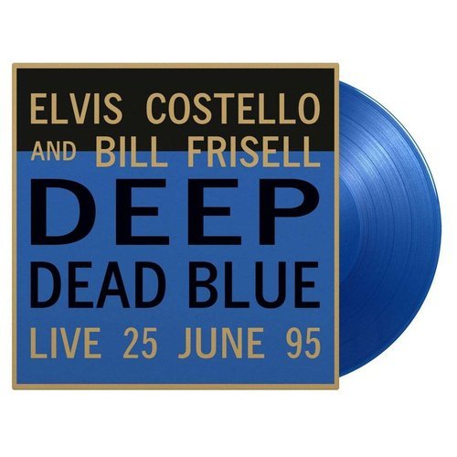 Bill Frisell and Elvis Costello - Deep Dead Blue - Trans Blue Color Vinyl - Indie Vinyl Den