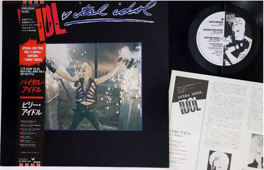 Billy Idol - Vital Idol - Japanese Vintage Vinyl - Indie Vinyl Den