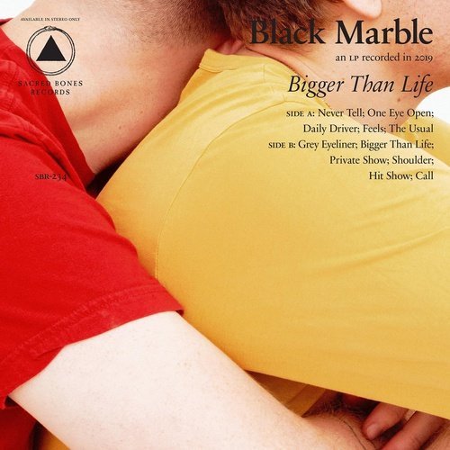 Black Marble - Bigger Than Life - Sacred Bones 15- Year Edition Royal Blue Color Vinyl - Indie Vinyl Den