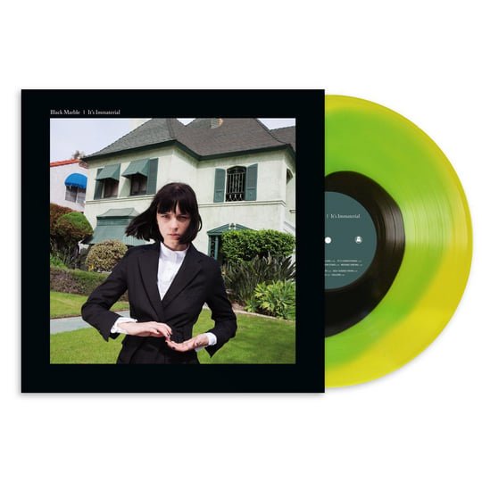 Black Marble - It's Immaterial - Green/Yellow/Black Color Vinyl - Indie Vinyl Den