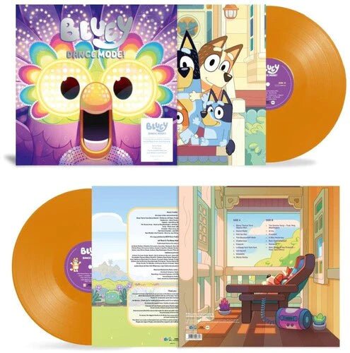 Bluey - Bluey Dance Mode - Orange Color Vinyl Record - Indie Vinyl Den