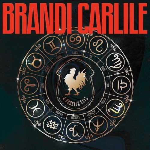 Brandi Carlile - A Rooster Says [Black & Yellow Translucent Swirl Color Vinyl Record] 