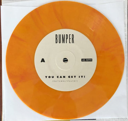 Bumper - Pop Songs 2020 - Purple And Orange Swirl Color 7" Vinyl Records (Two) Bumper - Pop Songs 2020 - Purple And Orange Swirl Color 7" Vinyl Records (Two) Bumper - Pop Songs 2020 - Purple And Orange Swirl Color 7" Vinyl Records (Two) 