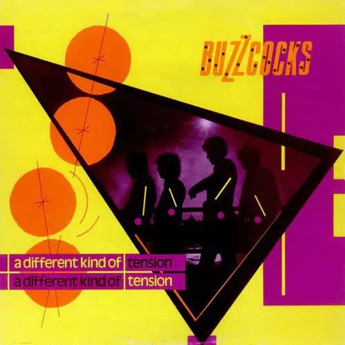 BuzzCocks - verschiedene Arten von Spannungen - gelbe Farbfarb Vinyl Rekord LP 180 g Import