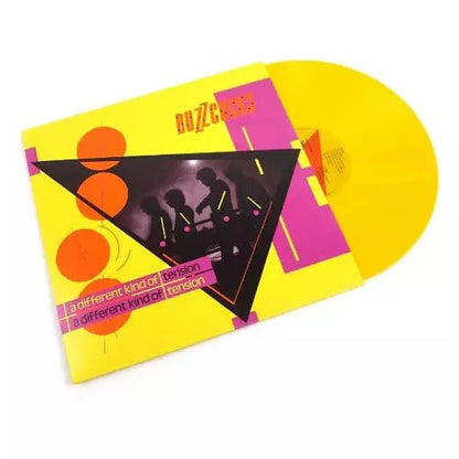 BuzzCocks - verschiedene Arten von Spannungen - gelbe Farbfarb Vinyl Rekord LP 180 g Import