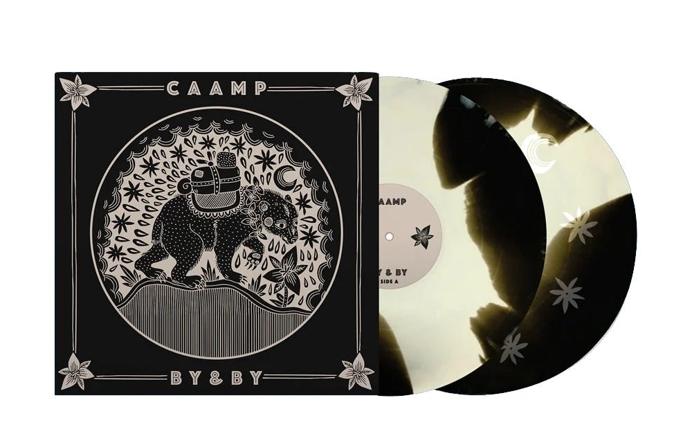 Caamp - By and By - Black and White Color Vinyl Record 