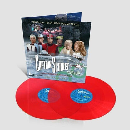 Captain Scarlet and The Mysterons  - Barry Gray - Transparent Red Color Vinyl 2LP