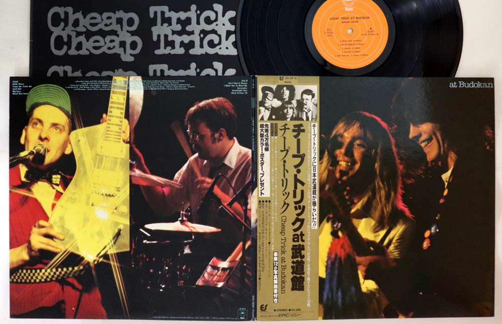 Cheap Trick - At Budokan- Japanese Vintage Vinyl - Indie Vinyl Den