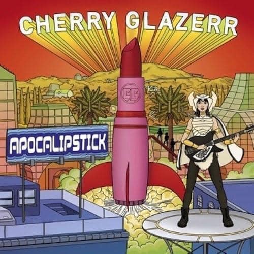 Cherry Glazerr - Apocalipstick - Pink Splatter Vinyl Record 