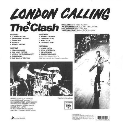 Clash - London Calling -Vinyl Record 2LP 180g Import