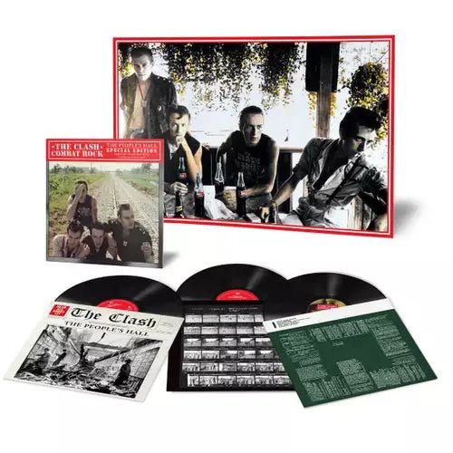 Clash, The -The Combat Rock + The People 's Hall : 스페셜 에디션 -180g 비닐 레코드 3LP)