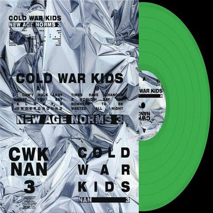 Cold War Kids - NOUVELLES NORMES AGE 3 - Vinyle de couleur vert néon LP