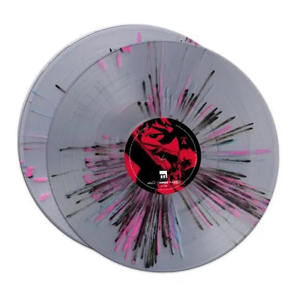 Banda sonora de Cowboy Bebop de Seatbelts - Vinilo en color negro, azul y rosa salpicado 