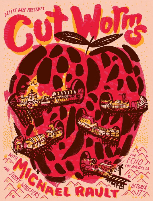 Cut Worms - The Echo LA Gig Poster 