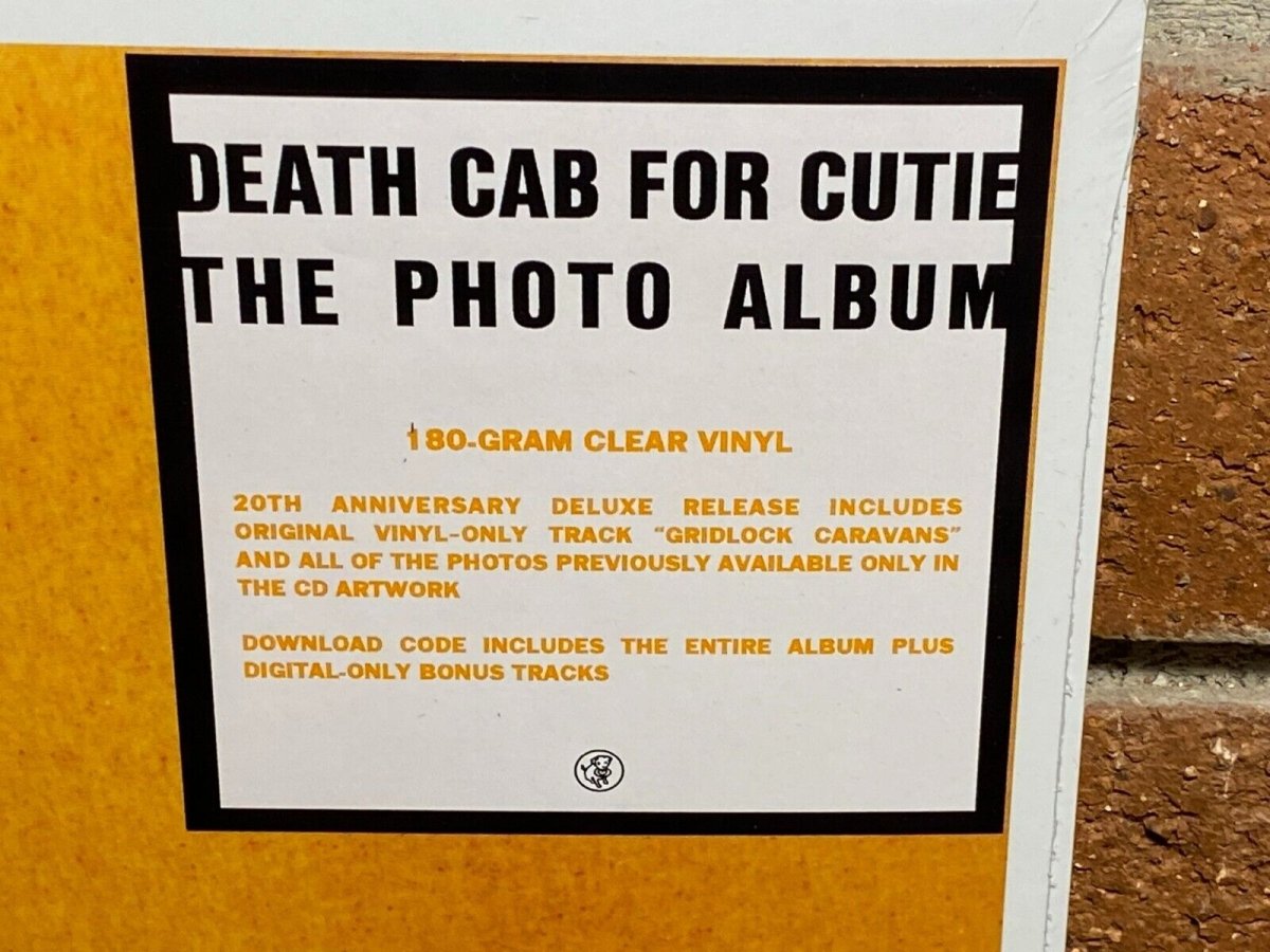Death Cab for Cutie - The Photo Album - Clear Color Vinyl Record Indie Vinyl Den 