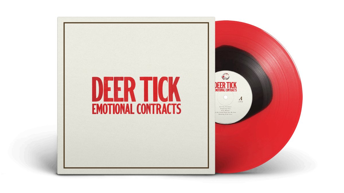 Kurt Vile- Wakin On A Pretty Daze - Yellow Color 2LP Vinyl Deer Tick - Emotional Contracts - Red/Black Color Vinyl 