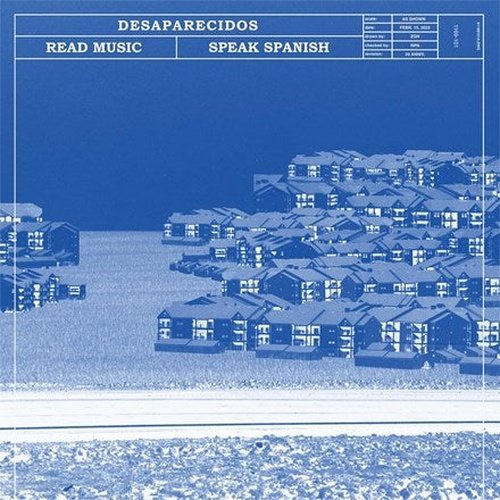 Desaparecidos - Read Music/Speak Spanish: Remastered - Transparent & opaque BLUE print Color Vinyl Music LP