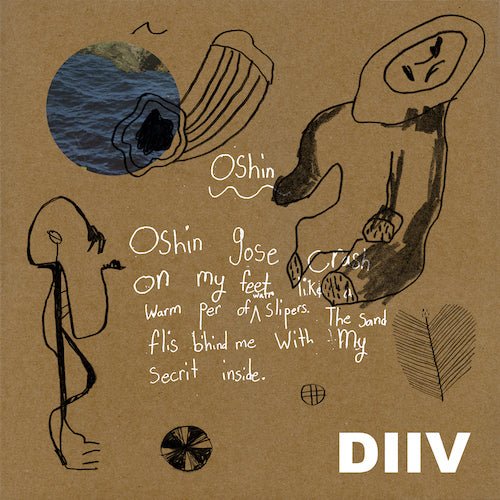Diiv -Oshin -10周年記念-2xlp+本 - 青い大理石の色ビニール