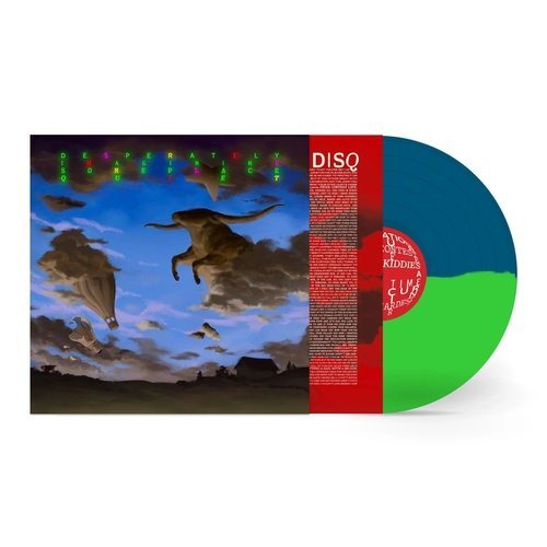 Disq - Desperately Imagining Someplace Quiet - Blue/Green Split Color Vinyl - Indie Vinyl Den