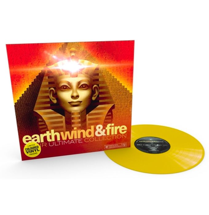 Earth, Wind & Fire - Their Ultimate Collection - Yellow Color Vinyl Record Import 