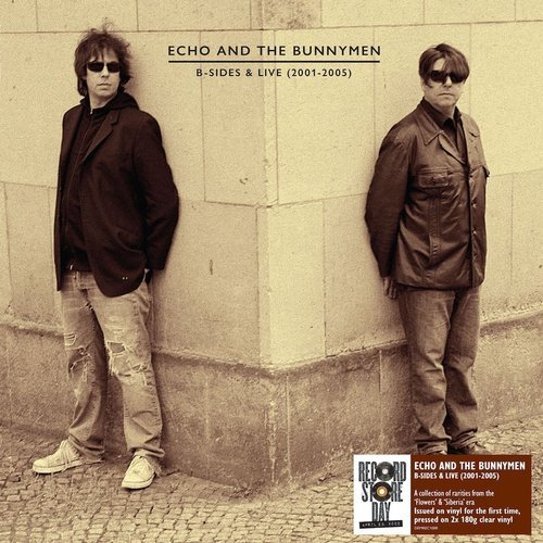 Echo &amp; The Bunnymen - B-Sides Live 2001-2005 - Disco de vinilo de color transparente 2LP 180g Importación