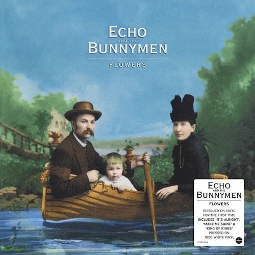 ECHO & THE BUNNYMEN - Fleurs - Enregistrement vinyle couleur blanc 180g