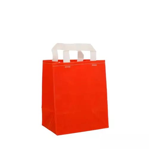Umweltfreundliche Einkaufstasche, orange