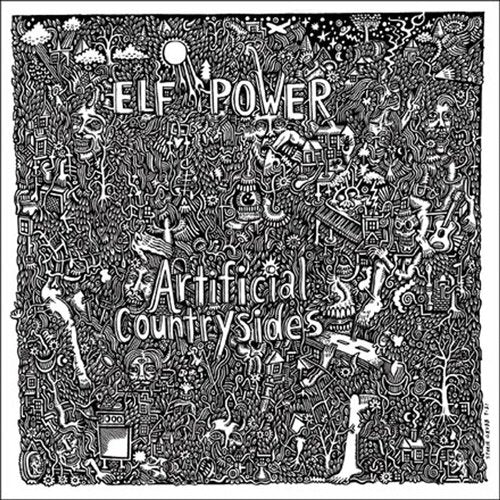 Elf Power - Artificial Countrysides - Clear Purple Color Vinyl Record LP - Indie Vinyl Den