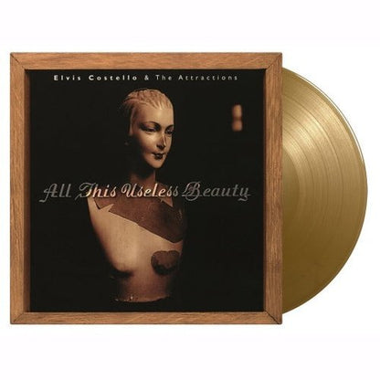 Elvis Costello and The Attractions - All This Useless Beauty - Gold Color Vinyl - Indie Vinyl Den
