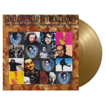 Elvis Costello - Extreme Honey (Best of Warner Years) - Gold Color Vinyl 180g Import - Indie Vinyl Den