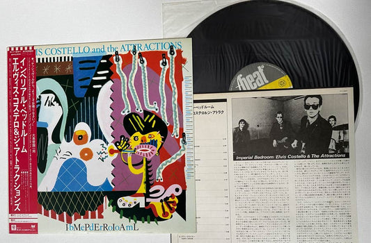 Elvis Costello - Imperial Bedroom - Japanese Vintage Vinyl - Indie Vinyl Den
