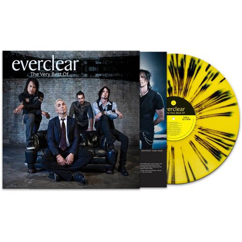 Everclear - The Very Best Of - Yellow/Black Splatter Color Vinyl - Indie Vinyl Den