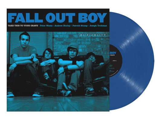 Fall Out Boy - Take This To Your Grave - Blue Jay Color Vinyl - Indie Vinyl Den