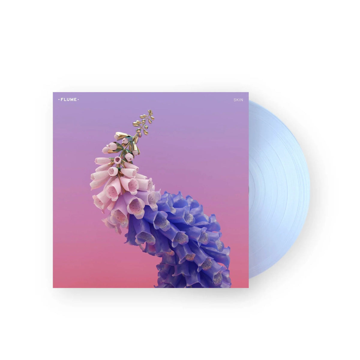 Flume - Skin - Clear Frosted Color Vinyl Import - Indie Vinyl Den
