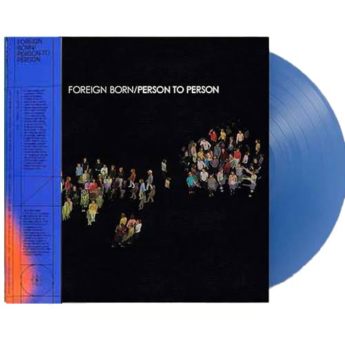 Foreign Born - PERSON TO PERSON - Opaque Blue Color Vinyl - Indie Vinyl Den
