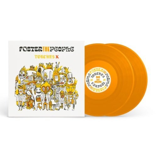 Foster The People - Torches X (Deluxe Edition) - Orange Color Vinyl Record - Indie Vinyl Den