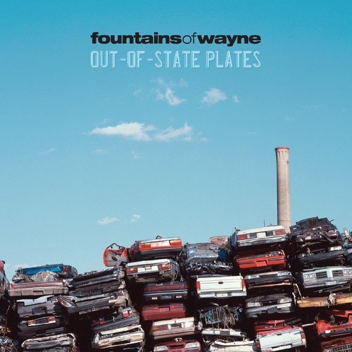 Fountains of Wayne - Out-of-State Plates - Junkyard Swirl color vinyl - Indie Vinyl Den