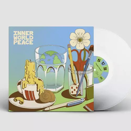 Frankie Cosmos - Inner World Peace - Crystal Clear Color Vinyl Record - Indie Vinyl Den