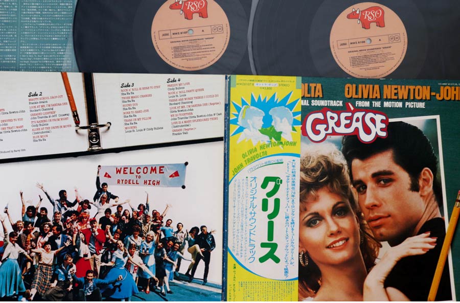 Grease - Soundtrack - Japanese Vintage Vinyl - Indie Vinyl Den