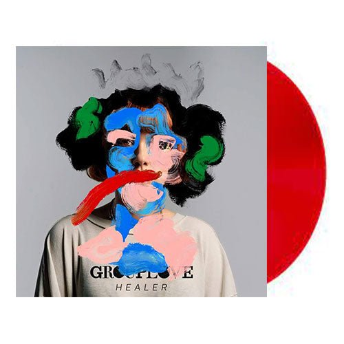 Grouplove - Healer - Transparent Red Color Vinyl - Indie Vinyl Den