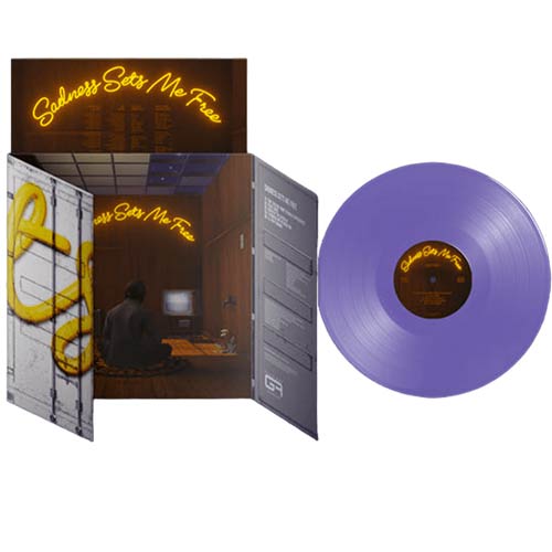 Gruff Rhys - Sadness Sets Me Free - Blackberry Neo-Neapolitan Color Vinyl - Indie Vinyl Den