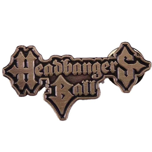 Headbanger's Ball Enamel Pin - Indie Vinyl Den