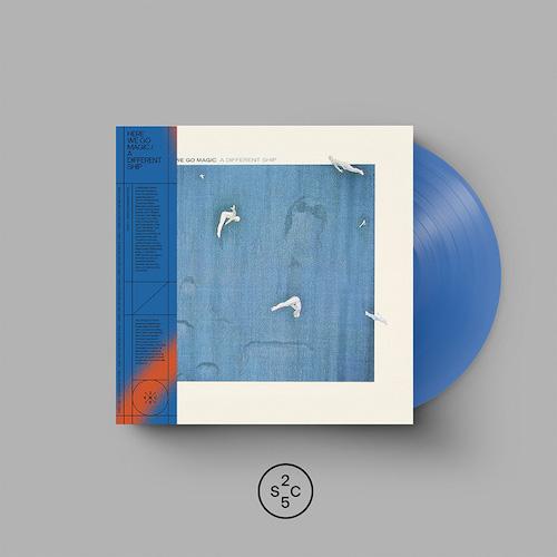 HERE WE GO MAGIC - A DIFFERENT SHIP [Limited Anniversary Edition OPAQUE BLUE Color Vinyl Record] - Indie Vinyl Den
