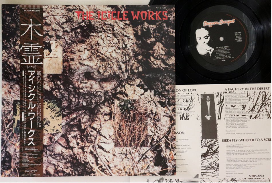 Icicle Works - Icicle Works- Japanese Vintage Vinyl - Indie Vinyl Den