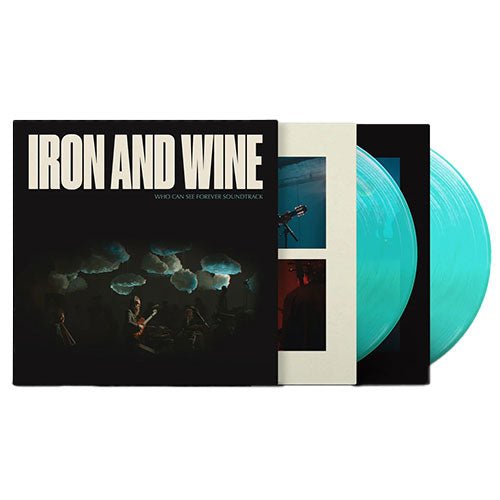 Iron & Wine - Who Can See Forever Soundtrack - Glacial Blue Color Vinyl - Indie Vinyl Den